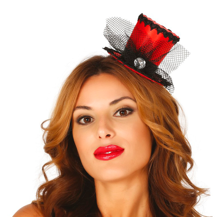 Cappello a fascia Mini Rosso