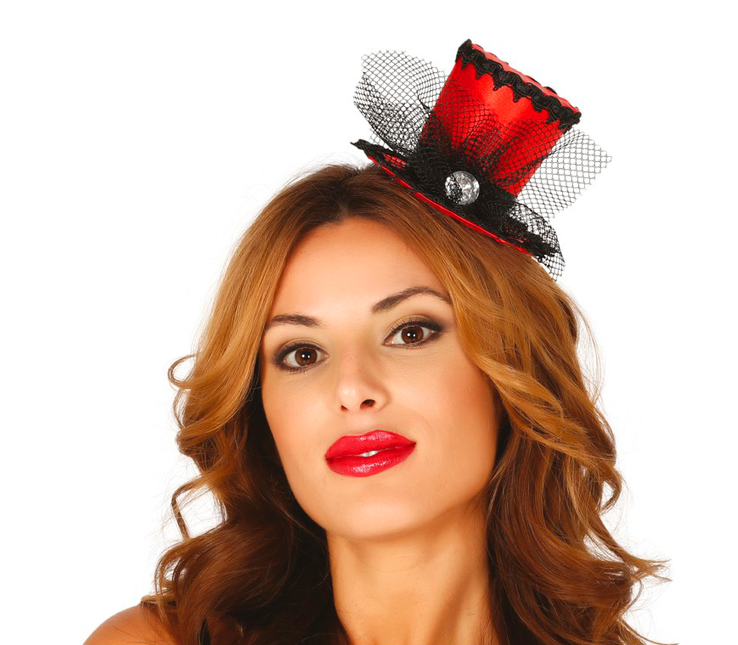 Cappello a fascia Mini Rosso