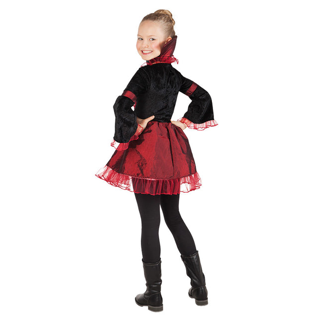 Costume da vampiro di Halloween per bambino rosso