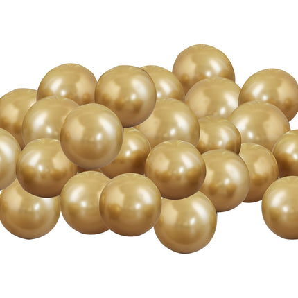 Palloncini Oro Cromo 13cm 40pz