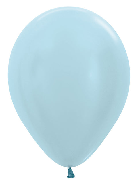 Palloncini Blu Perla 30cm 50pz