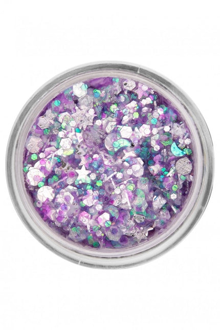 PXP Pressed Chunky Glitter Creme Purple Candy 10ml