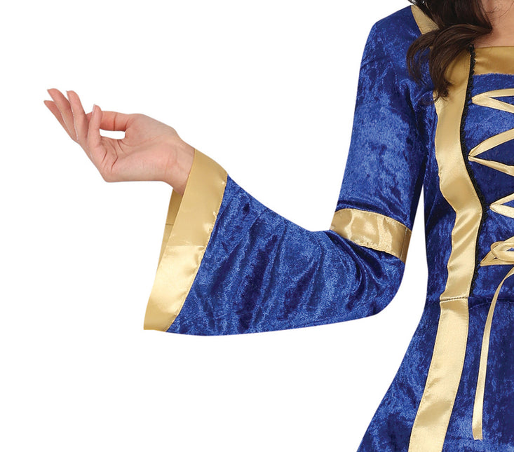 Costume Jonkvrouw Blu Donna