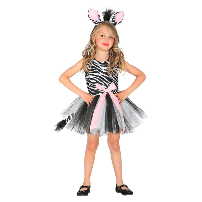 Costume da zebra bambina