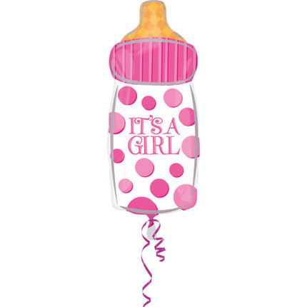 Palloncino ad elio It's A Girl vuoto 58 cm