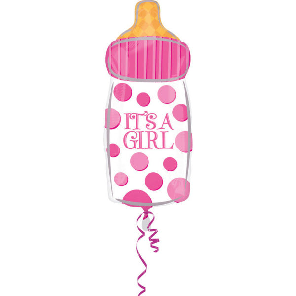 Palloncino ad elio It's A Girl vuoto 58 cm