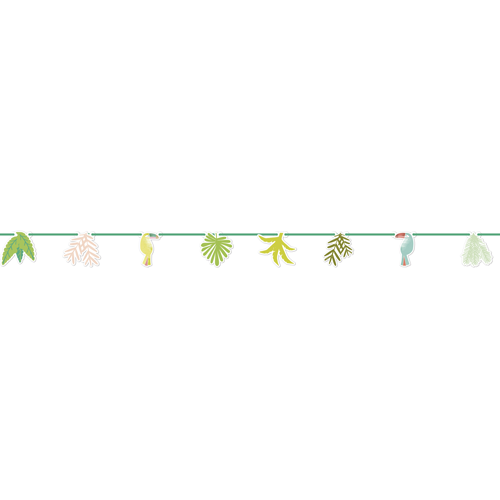 Decorazione Tucano Hawaii Garland 2,1m