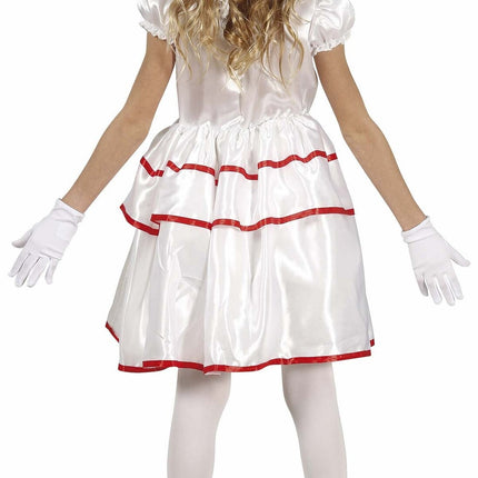 Costume di Halloween da clown per ragazza bianco