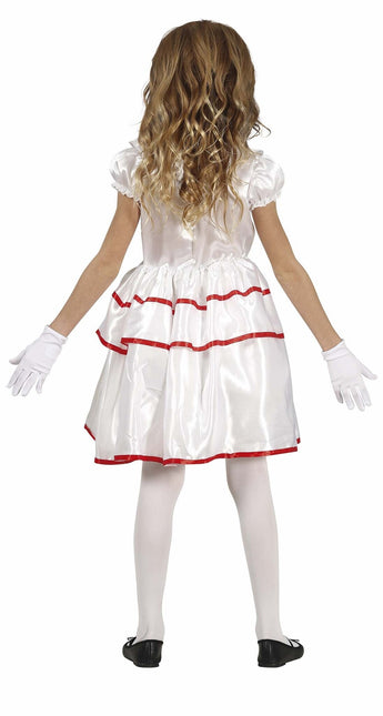 Costume di Halloween da clown per ragazza bianco