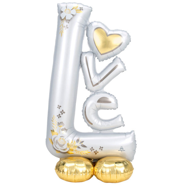 Palloncino ad elio Love Standard Vuoto 1,27 m