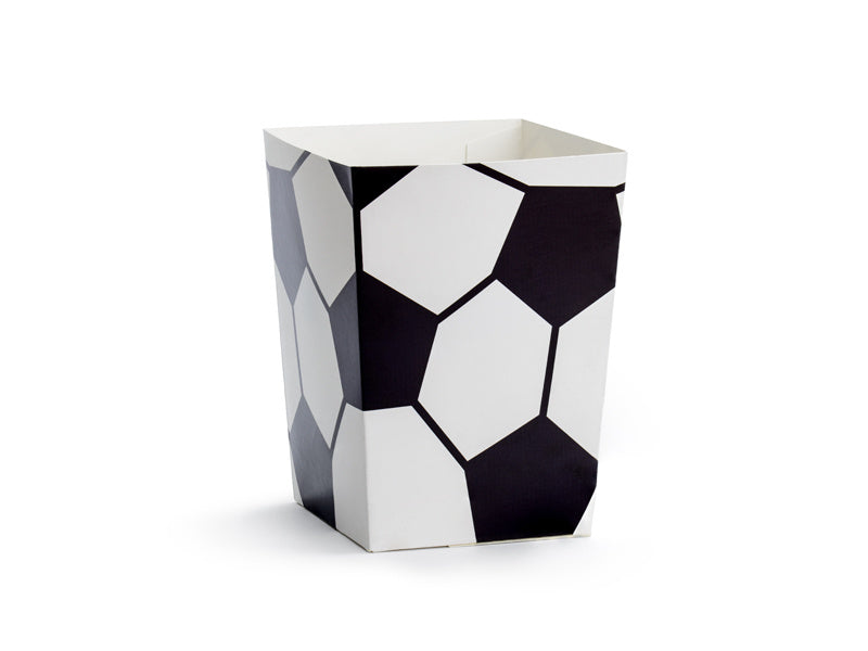 Vassoi per popcorn Calcio 12cm 6pz