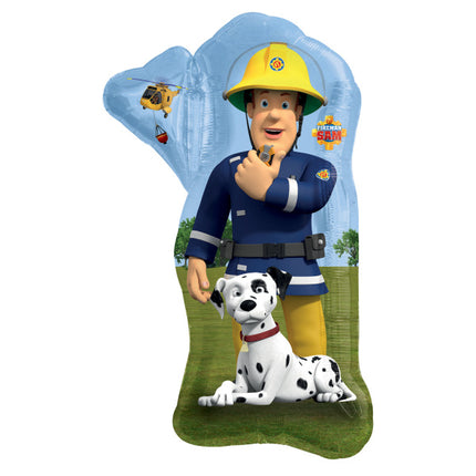 Pallone ad elio Fireman Sam vuoto 83 cm