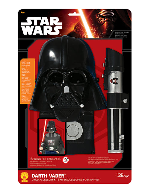 Set di accessori Star Wars Darth Vader 4 pezzi