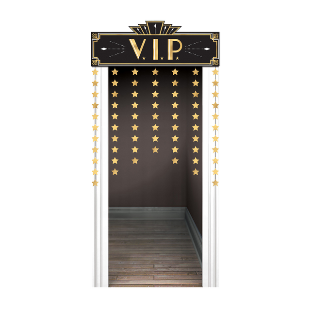 Decorazione per porta Hollywood Vip 1,37 cm