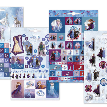 Libro di adesivi Frozen