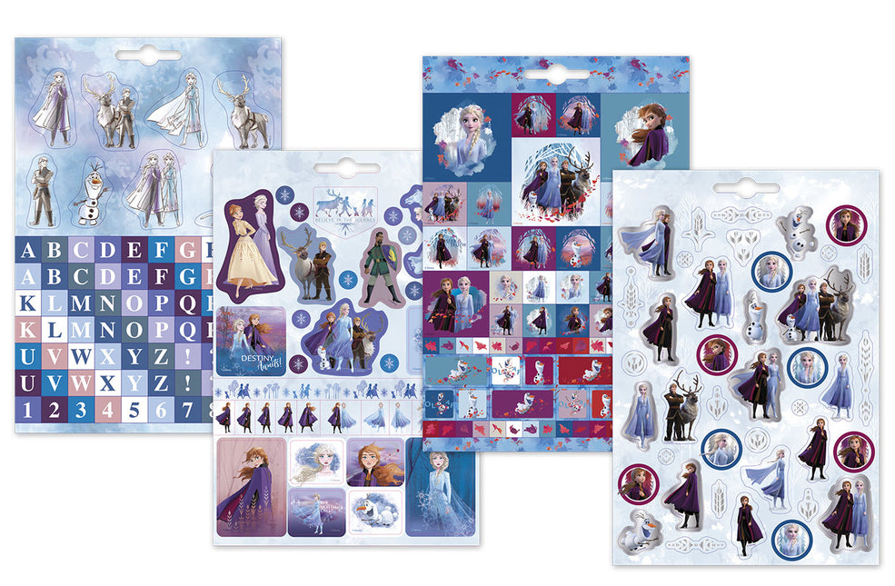 Libro di adesivi Frozen