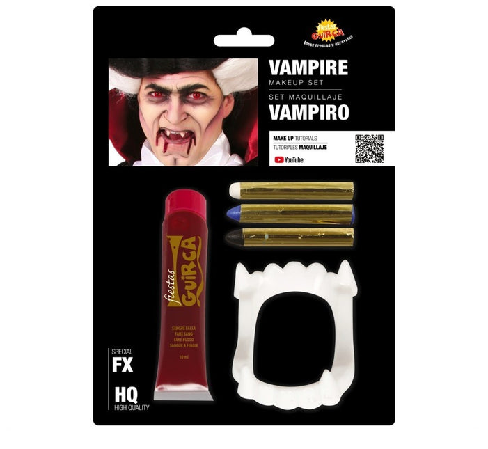 Set trucco Vampiro con denti 20ml