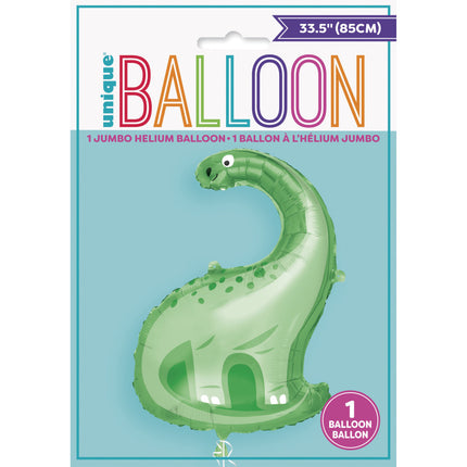 Palloncino Dino Verde XL 87 cm