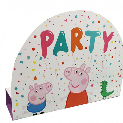 Inviti Peppa Pig Party 21cm 8 pezzi