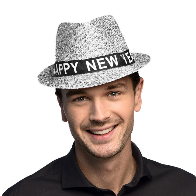 Cappello Happy New Year Glitter