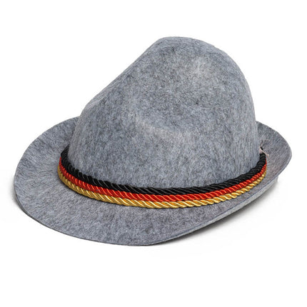 Cappello Oktoberfest Tiroler Germania Grigio