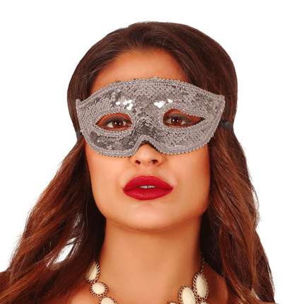 Paillettes della maschera d'argento