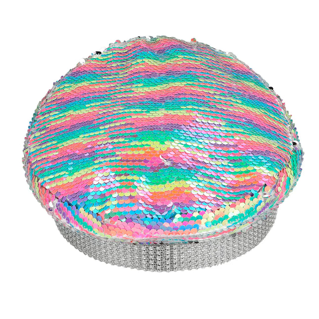 Cappello Arcobaleno Glitterato