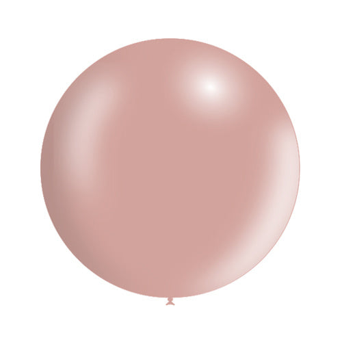 Palloncino gigante oro rosa metallizzato 60 cm