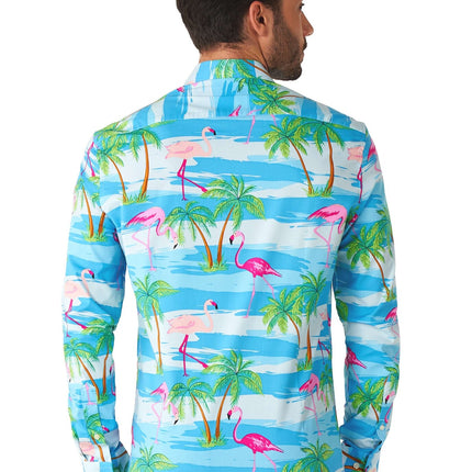 Camicia Hawaii Flamingo Uomo OppoSuits