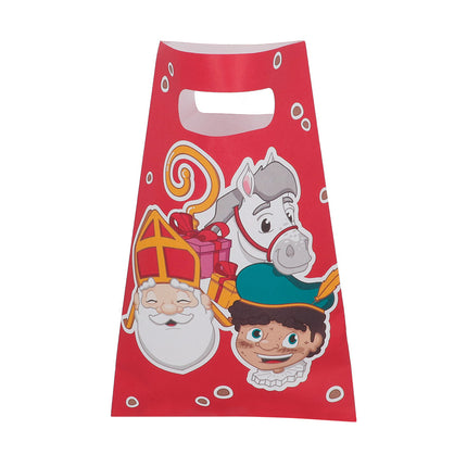 Sacchetti Sinterklaas di carta 23cm 10pz