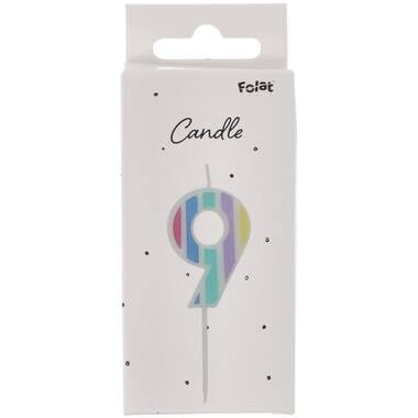 Candela Pastello Figura 9 Multicolore