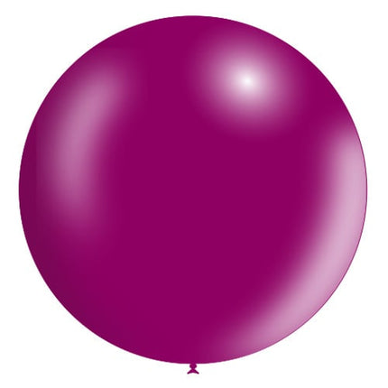 Pallone gigante fucsia XL metallizzato 91 cm