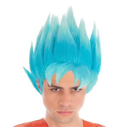 Parrucca di Goku Super Saiyan Blu Dragon Ball Super