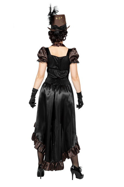 Abito Steampunk Nero Donna