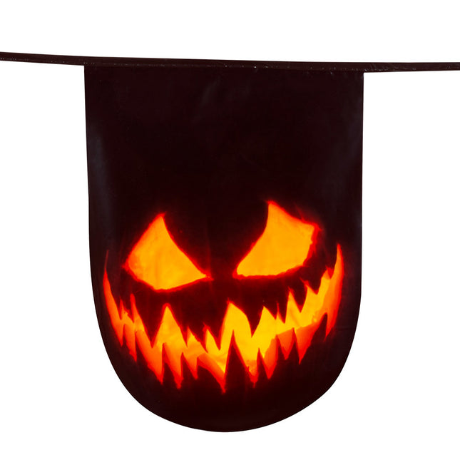 Bandiera di Halloween Creepy Pumpkin 6m