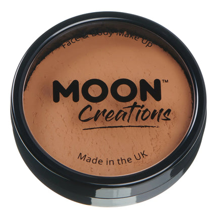 Moon Creations Torta di pittura per il viso Pro Face Paint Light Brown 36g