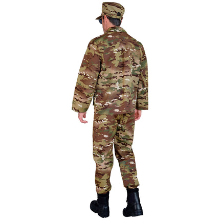 Costume da uomo dell'esercito 3 pezzi