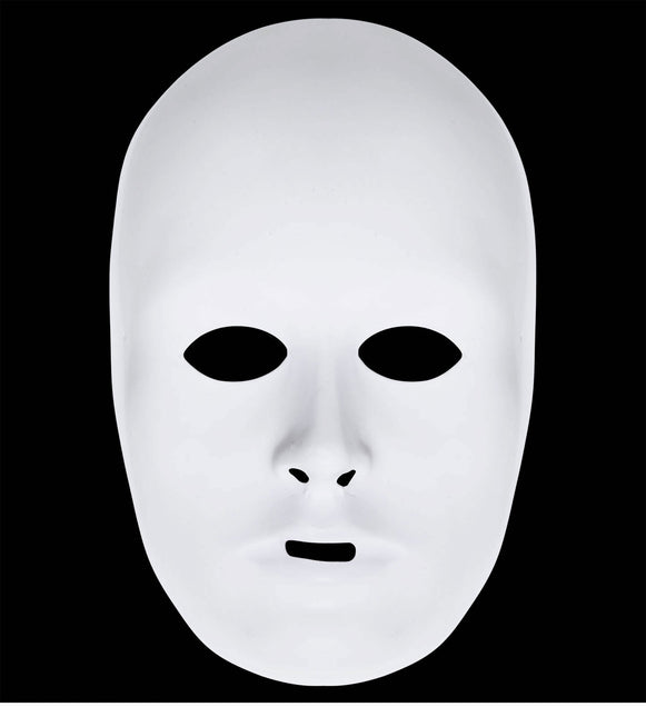 Maschera bianca verniciabile