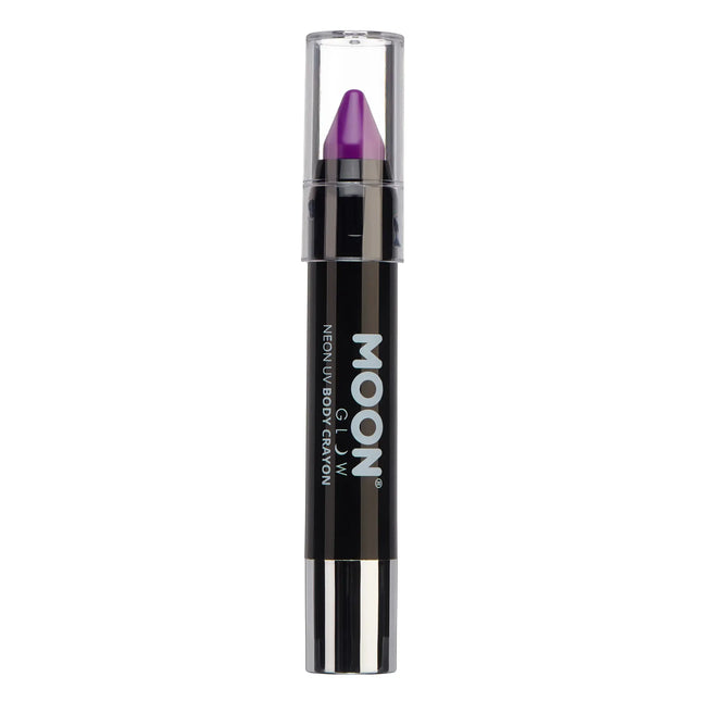 Moon Glow Intense Neon UV Body Crayons Viola intenso 3.2g