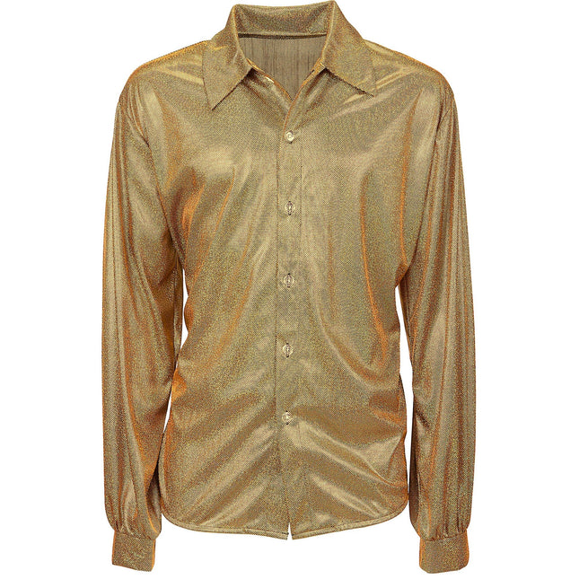 Disco 70S - Camicia Oro Uomo