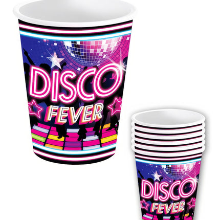 Bicchieri Disco 70S 240ml 6pz