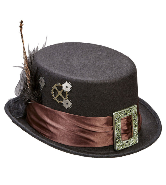 Fibbia Steampunk per cappello