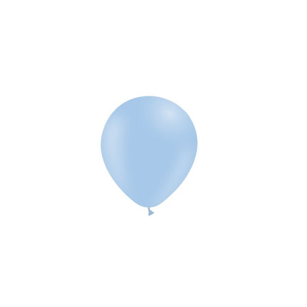 Palloncini blu pastello 14cm 100pz