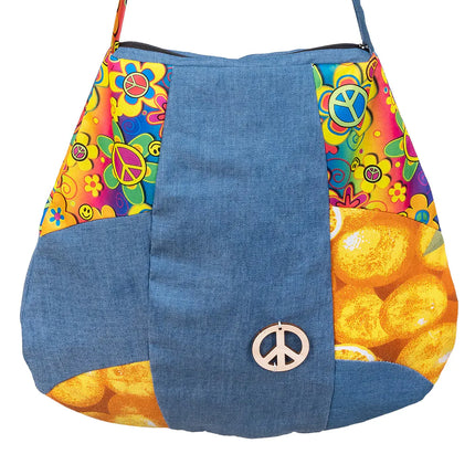 Borsa Hippie a tracolla 40 cm