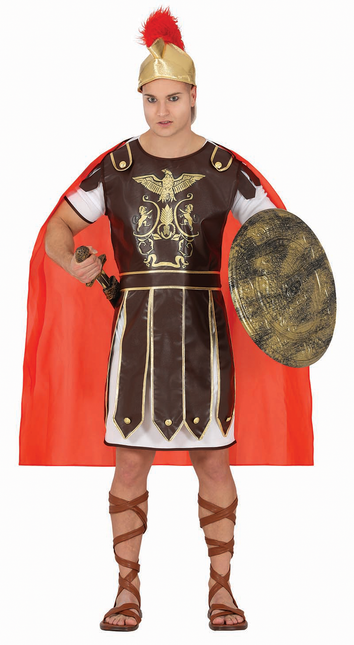 Costume da gladiatore uomo marrone