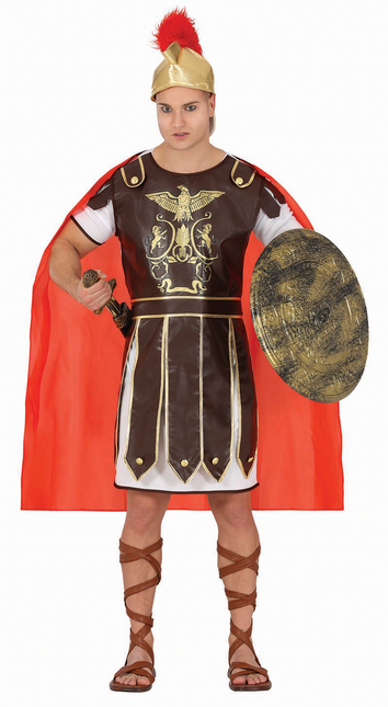 Costume da Gladiatore Uomo Marrone