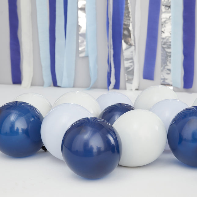 Palloncini blu 13cm 40pz