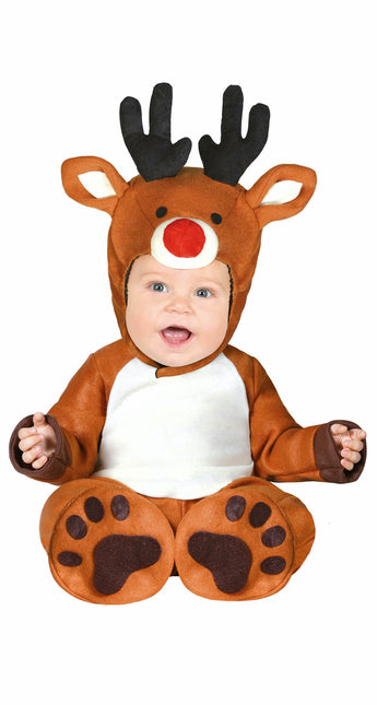 Tuta di Natale Rudolph Baby Deluxe