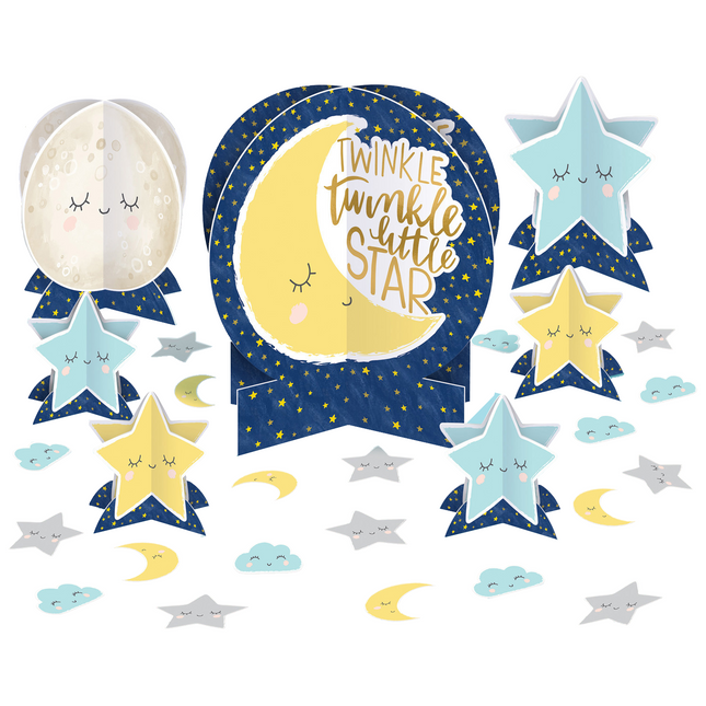 Set di decorazioni Twinkle Little Star 27 pezzi