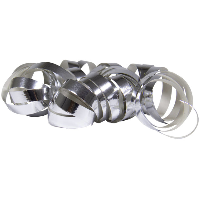 Serpentine d'argento metalliche 4m 18 anelli 2pz